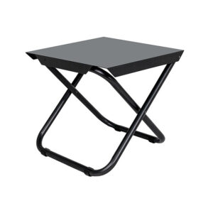 Tisch CRESPO Lounger Tex-Supreme Alu, Farbe schwarz