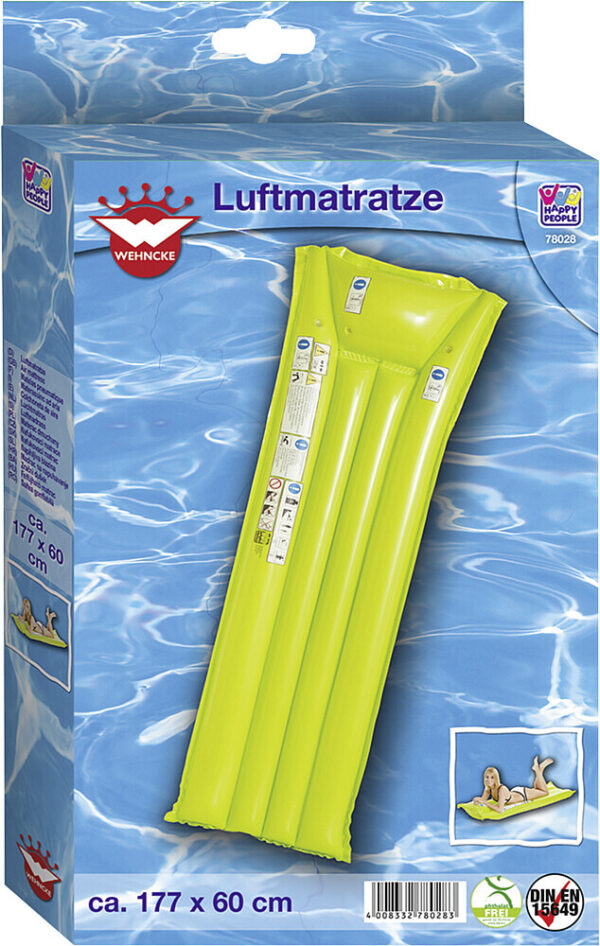 Luftmatratze HAPPY PEOPLE 2-fach sortiert Farbe bunt – Bild 4