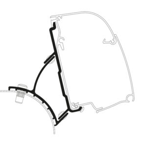 Wandmarkisenadapter THULET4200 passend für VW T5/T6 Minivan fixedLift roof