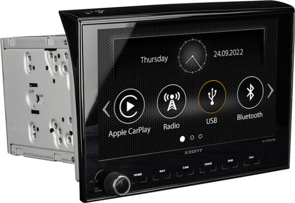 Infotainer XZENT X-F275 passend für FIAT DUCATO mit Apple CL Play – Bild 2