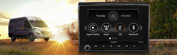 Infotainer XZENT X-F275 passend für FIAT DUCATO mit Apple CL Play – Bild 4