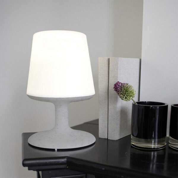 Akkuleuchte koziol LIGHT TO GO Farbe organic grey – Bild 4