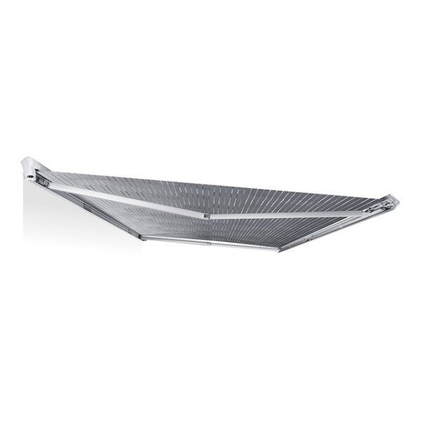Wandmarkise DOMETIC PerfectWall PW 1500 400 x 250 cm Tuch Fb. horizon grey Gehäuse Fb. weiß manuell – Bild 3