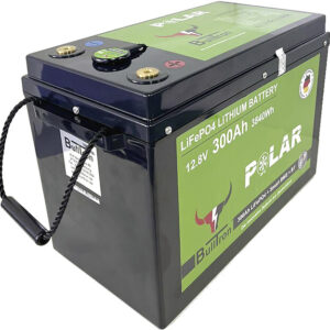 Batterie BullTron Polar 300 Ah LiFePO4 12,8 V Akku mit Smart BMS, Bluetooth App, aktiver Balancer und Heizung