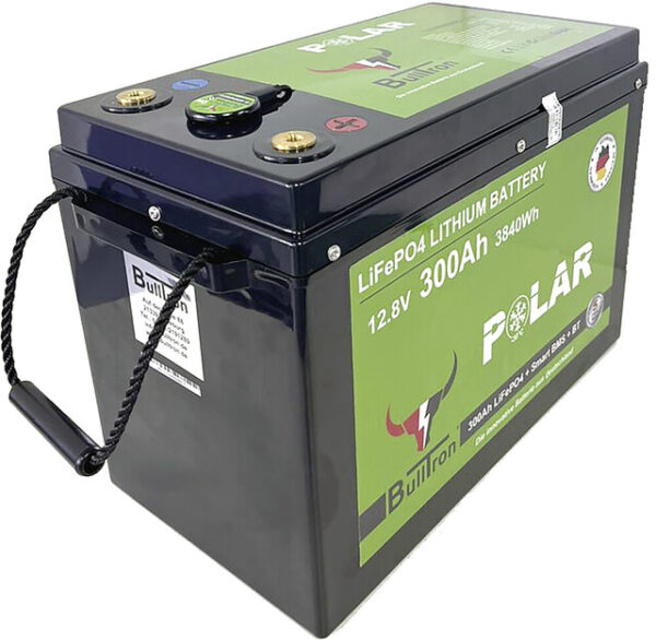 Batterie BullTron Polar 300 Ah LiFePO4 12,8 V Akku mit Smart BMS, Bluetooth App, aktiver Balancer und Heizung