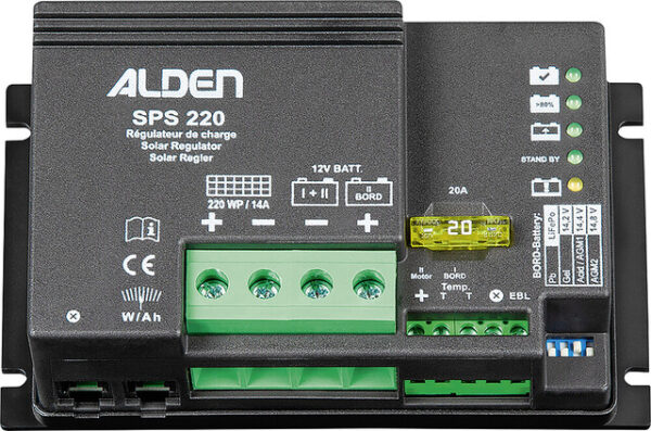 Solaranlage ALDEN High Power Solarset 120 W Easy Mount3 inkl. Solarregler 220 W – Bild 3
