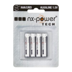 Batterie NX Micro AAA Ultra Alkali 1,5 V, 4er-Blister