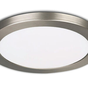 LED Aufbau/Einbauleuchte SCL Slim Flex, 6 W, 3000 K, nickel gebürstet