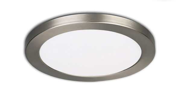 LED Aufbau/Einbauleuchte SCL Slim Flex, 6 W, 3000 K, nickel gebürstet