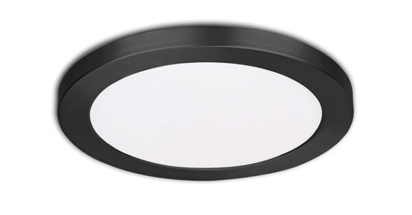 LED Aufbau/Einbauleuchte SCL Slim Flex, 6 W, 3000 K, schwarz