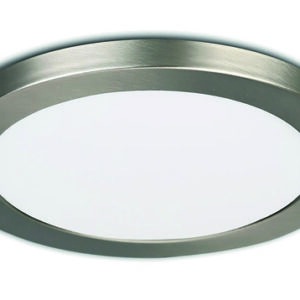 LED Aufbau/Einbauleuchte SCL Slim Flex, 12 W, 3000 K, nickel gebürstet