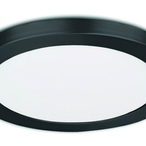LED Aufbau/Einbauleuchte SCL Slim Flex, 12 W, 3000 K, schwarz