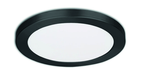 LED Aufbau/Einbauleuchte SCL Slim Flex, 12 W, 3000 K, schwarz