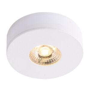 LED Ein- und Unterbauleuchte SCL MiniAMP 2,5 W, 12 V DC, 3000 K, dimmbar, weiß