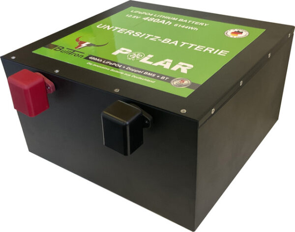 Batterie BullTron Untersitz Polar 480 Ah LiFePO4 12,8 V Akku mit Doppel-BMS, Bluetooth App, akt. Balancer und Heizung – Bild 4