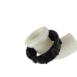 Aufschraubausgießer Nr. 61 Winkel 90° mit Schlauchgewinde 40 mm für Spiralschlauch