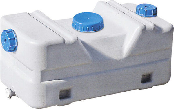 Wassertank 30 l , NW 100 59,5 x 28,5 x 24,5 cm inkl. Befestigungswinkel