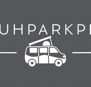 Teppich Läufer LAKO Schuhparkplatz Motiv Camper 33 x 75 cm Farbe anthrazit