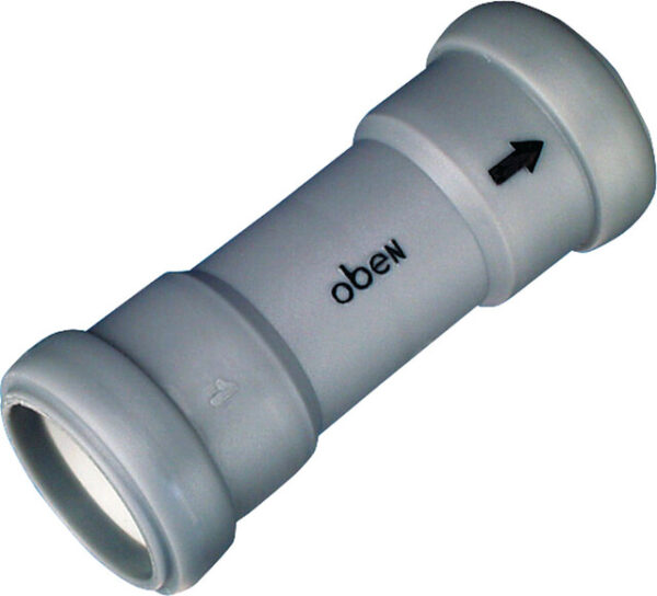Muffe mit RS-Ventil zu AW-Rohrsystem 28 mm mit Dichtung – Bild 2