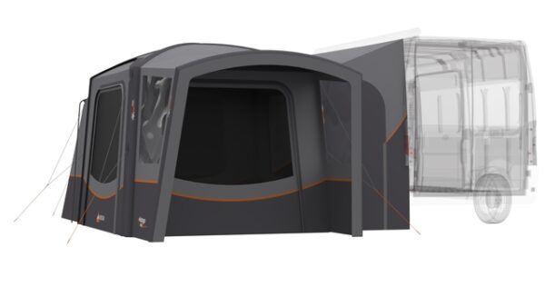 Busvorzelt Vango modular Versos Air Mid Farbe cloud grey – Bild 3