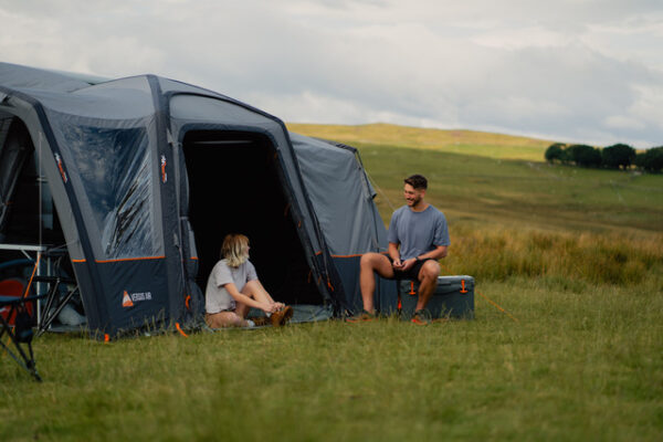 Busvorzelt Vango modular Versos Air Mid Farbe cloud grey – Bild 15