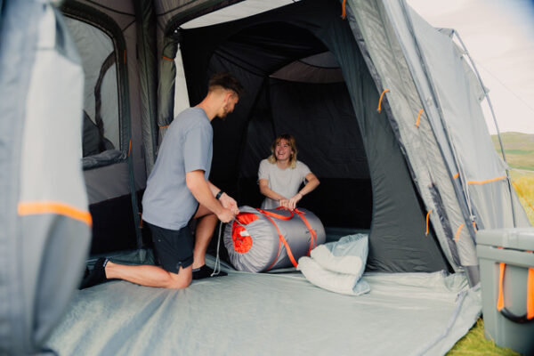 Busvorzelt Vango modular Versos Air Mid Farbe cloud grey – Bild 18