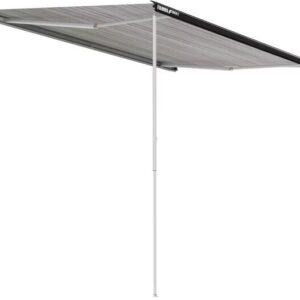 Dachmarkise Fiamma F80 S 370 x 250 cm Tuch Fb. royal grey Gehäuse Fb. deep black