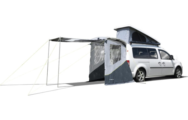 Heckklappenzelt BRUNNER passend für Pilote Caddy 5 f. VWCaddy 5 Farbe grau