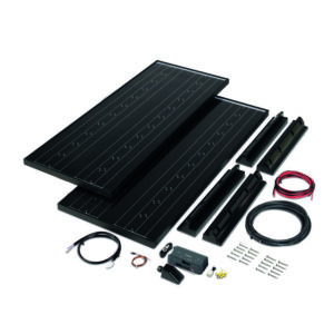 Solar-Komplettanlage BÜTTNER ELEKTRONIK CDS MT 260-2, 2 x 130 W