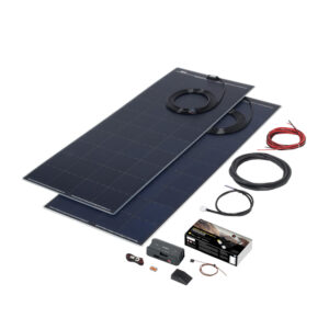 Solar-Komplettanlage BÜTTNER ELEKTRONIK Flat-Light MT 300-2 FL, 2 x 150 W