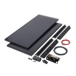 Solar-Komplettanlage BÜTTNER ELEKTRONIK MT 340-2 MC, 2 x 170 W