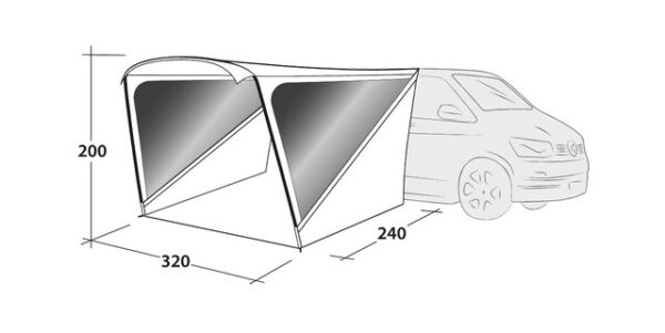 Vordach Outwell Touring Shelter – Bild 6