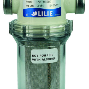 Schmutz-Wasserfilter Lilie groß