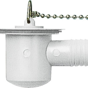 Siphon-Geruchsverschluß 19 mm , Farbe weiß