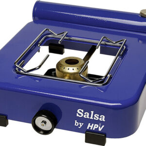 Spirituskocher Salsa einflammig blau 250x95x320