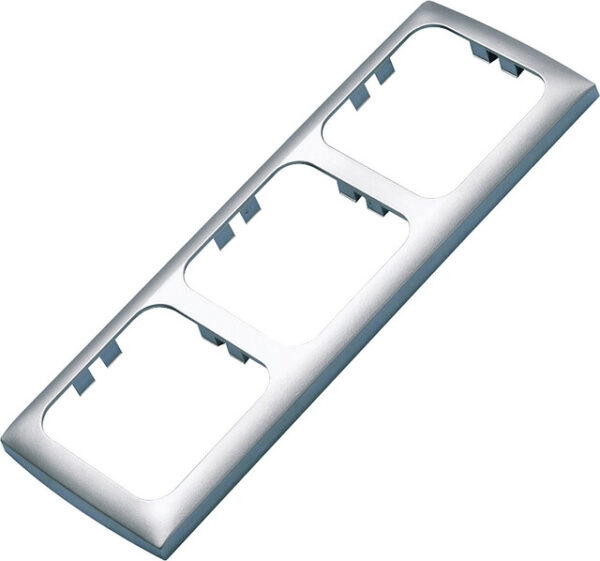 Rahmen 3-fach Farbe silber 170 x 60 mm – Bild 2