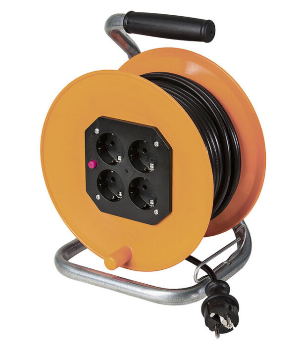 Kabeltrommel  Kabellänge 25 m Farbe orange