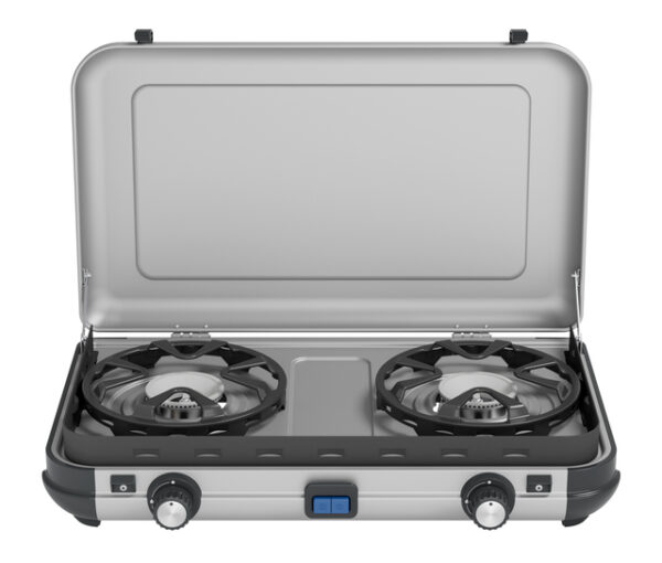 Campingkocher Campingaz Camping Kitchen 2 Maxi CV Farbe: silber/schwarz – Bild 2