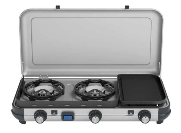 Campingkocher Campingaz Camping Kitchen 2 Multi Cook Farbe: schwarz/silber – Bild 2