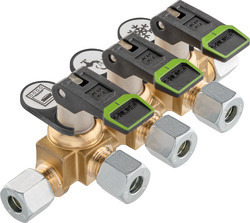 GOK Schnellschlussventil mit Kipphebel Typ KSV-AB3 PS 16bar RVS10 x 3xRVS8 x RVS10