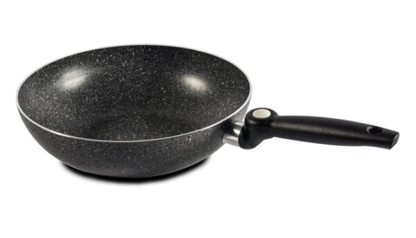 Pfanne BEAVER BRAND WOK STONEROCK Farbe stone grey
