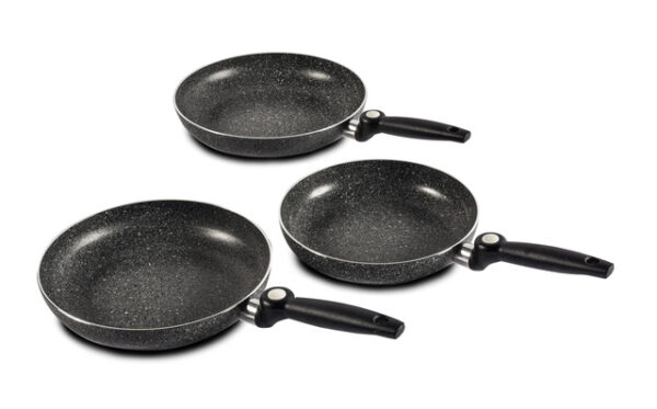 Pfanne BEAVER BRAND WOK STONEROCK Farbe stone grey – Bild 3