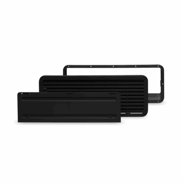 Lüftungsgitterset DOMETIC LS 200 unten Farbe schwarz