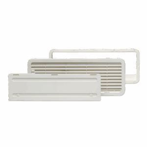 Lüftungsgitterset DOMETIC LS 200 unten Fb. weiß