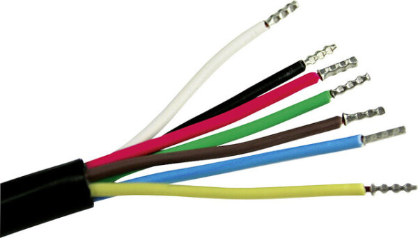 Fahrzeugleitung PVC H 05 VV - F Kabellänge 10 m Farbe schwarz – Bild 2