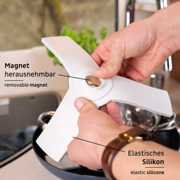 Magnet-Sandwich-Bundle silwy grey – Bild 2