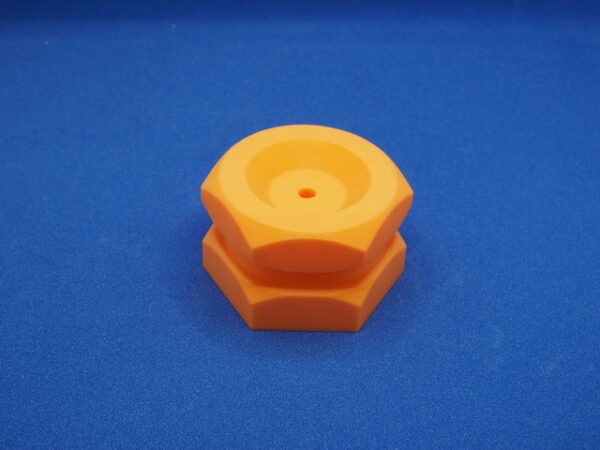 Gasflaschendeckelhalter 3D-BROTHERS orange – Bild 2