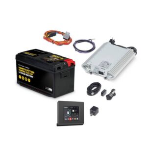 LT-Batterie-Power-Set III BUETTNER ELEKTRONIK mit TLB120F beheizbar BCB 25/20 Anzeige TD 283