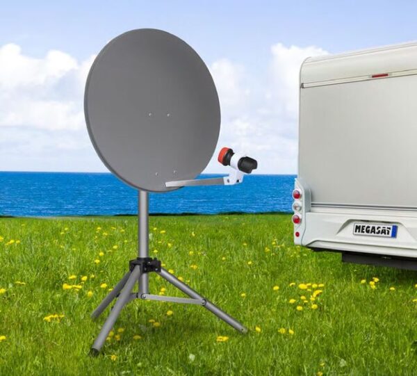 Camping Dreibeinstativ MEGASAT Profi Line Alu – Bild 4