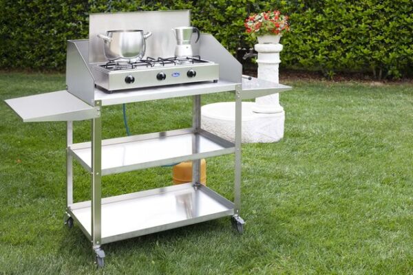 Gaskocher Parker 200 ACCGPS 50 mbar, zwei Brenner, für den Innenbereich – Bild 5